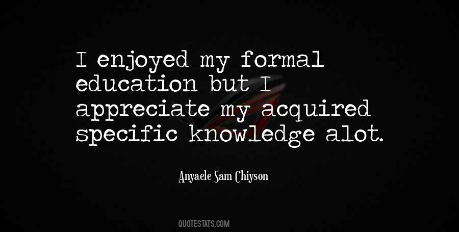 Anyaele Sam Chiyson Quotes #1343260