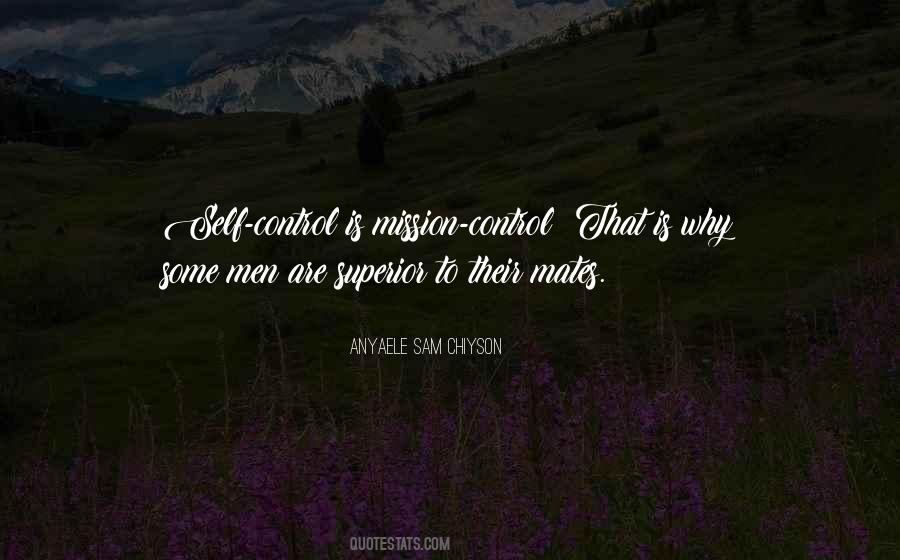 Anyaele Sam Chiyson Quotes #1396170