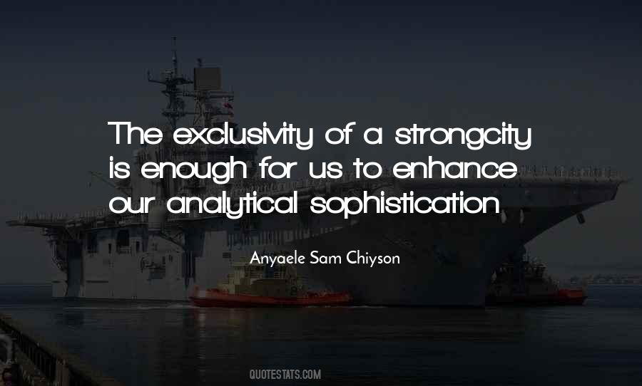 Anyaele Sam Chiyson Quotes #1836516