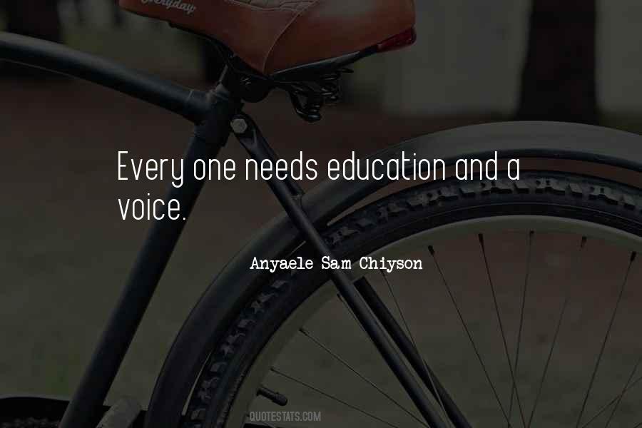 Anyaele Sam Chiyson Quotes #968362