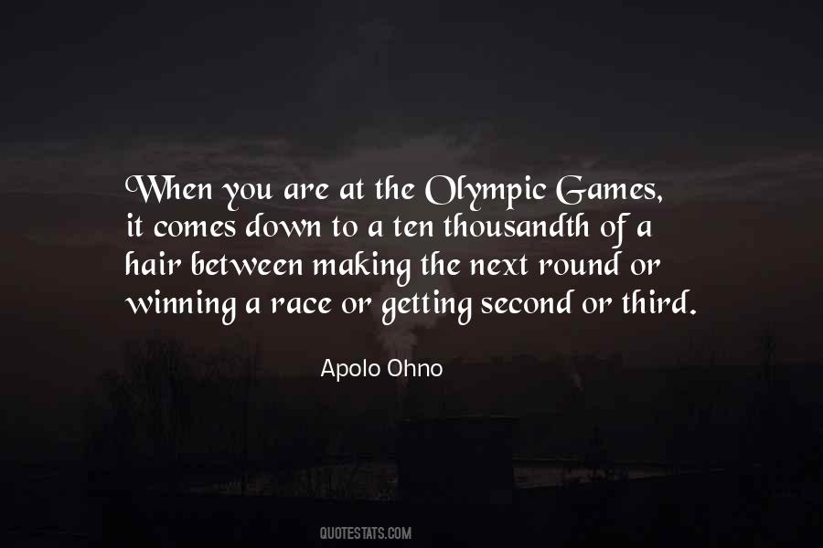Apolo Ohno Quotes #581069