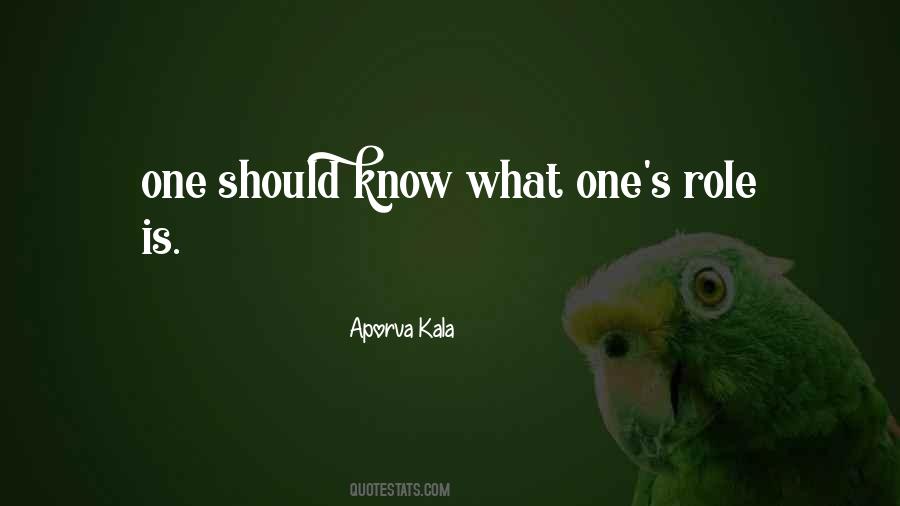 Aporva Kala Quotes #1420914