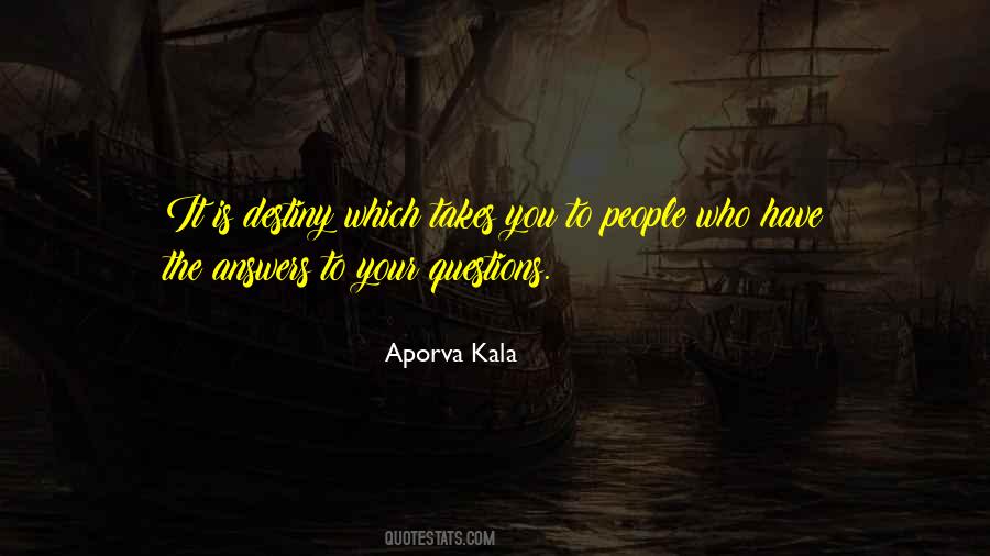 Aporva Kala Quotes #1563071