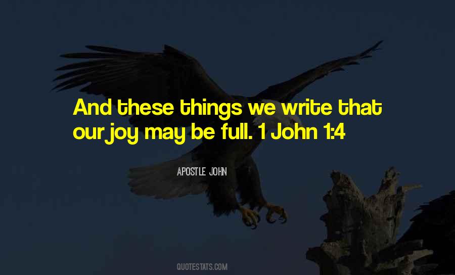 Apostle John Quotes #495287