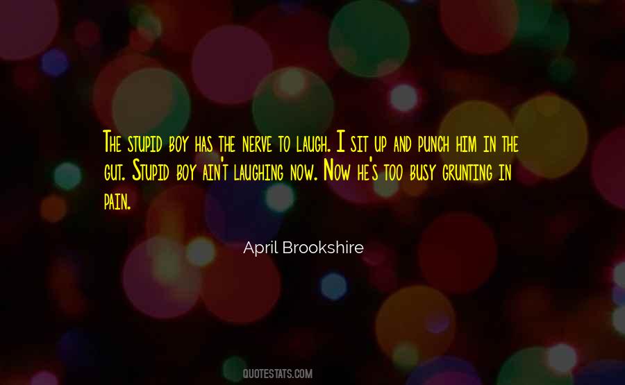 April Brookshire Quotes #949195