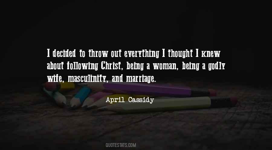 April Cassidy Quotes #305927