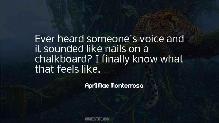 April Mae Monterrosa Quotes #1060239