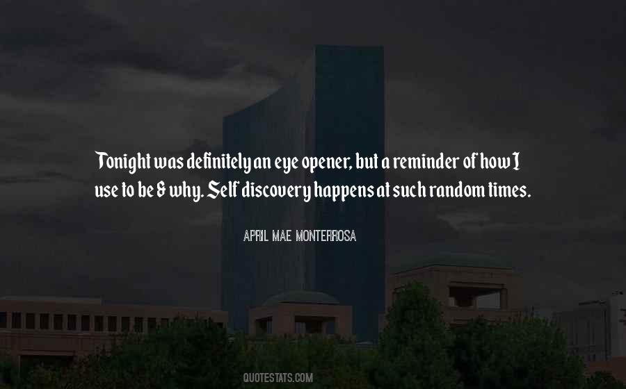 April Mae Monterrosa Quotes #1128949