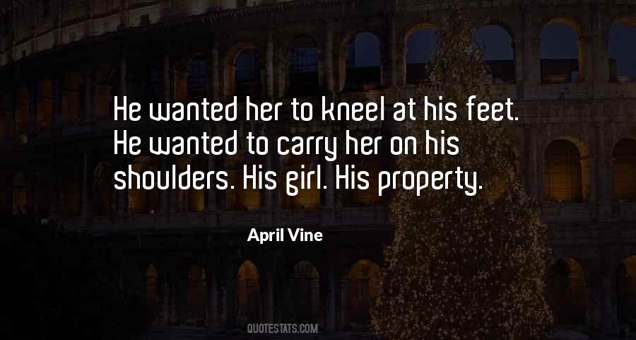 April Vine Quotes #309285