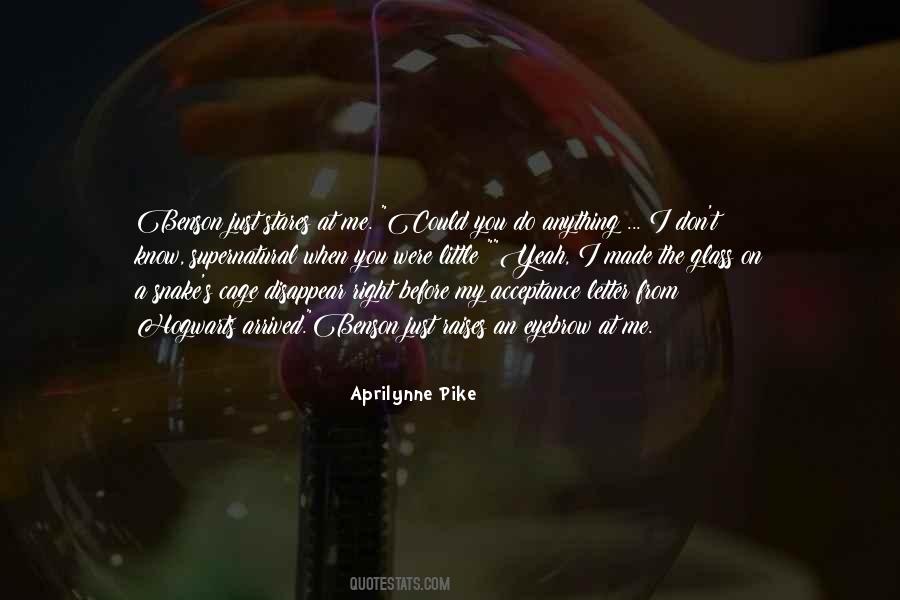 Aprilynne Pike Quotes #270627