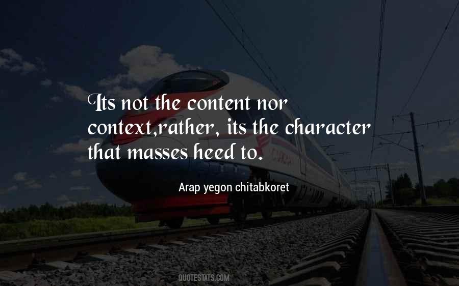 Arap Yegon Chitabkoret Quotes #457278 Arap Yegon Chitabkoret Quotes #457278