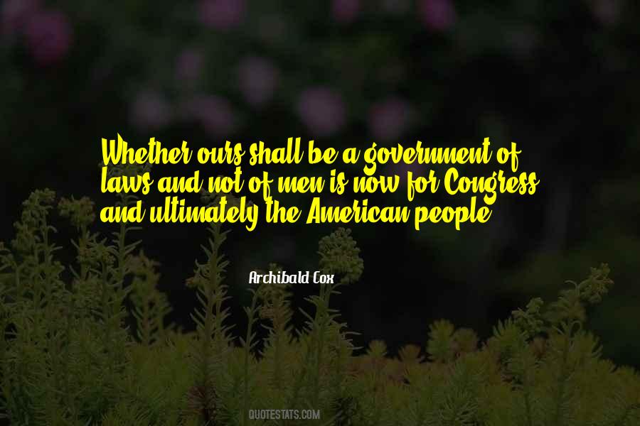 Archibald Cox Quotes #1212413