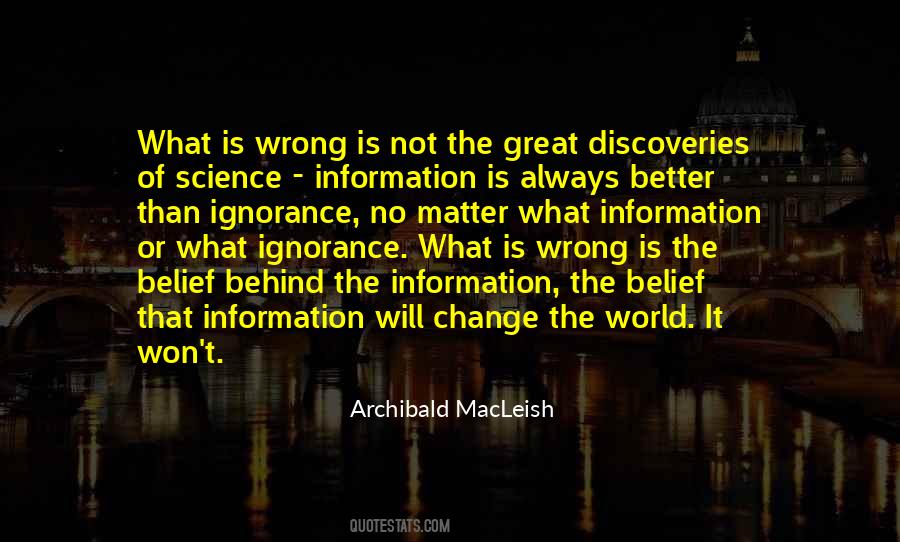 Archibald MacLeish Quotes #992101