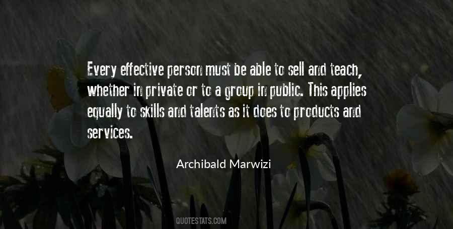 Archibald Marwizi Quotes #1292381