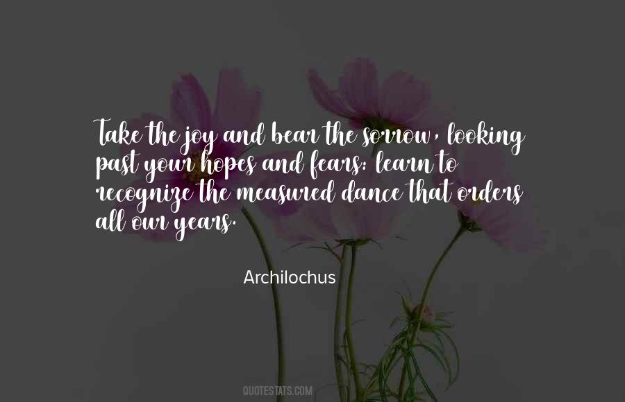 Archilochus Quotes #1048931