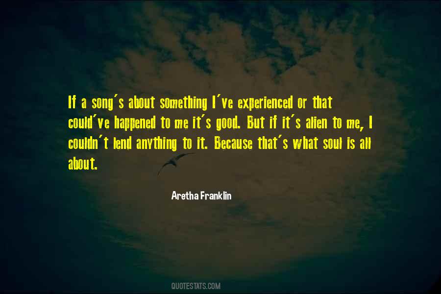 Aretha Franklin Quotes #1090321