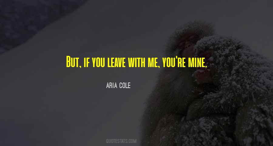 Aria Cole Quotes #31609