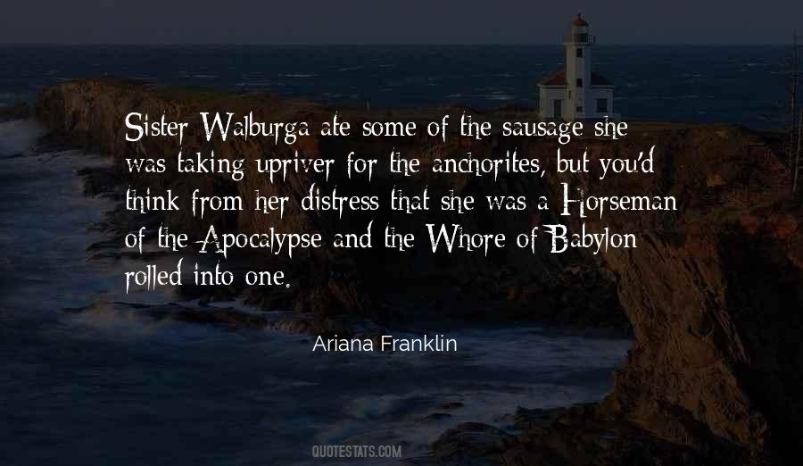 Ariana Franklin Quotes #735766