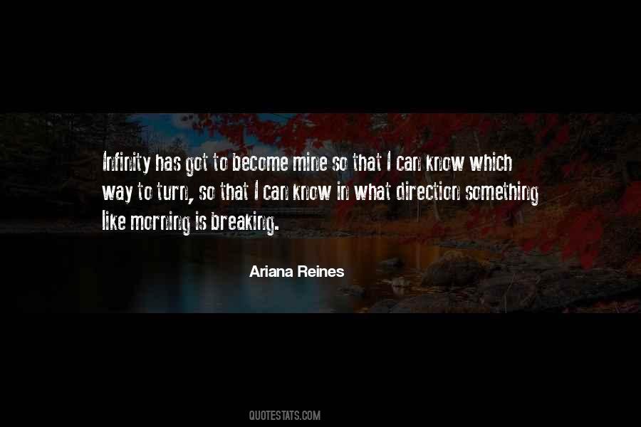 Ariana Reines Quotes #1353619