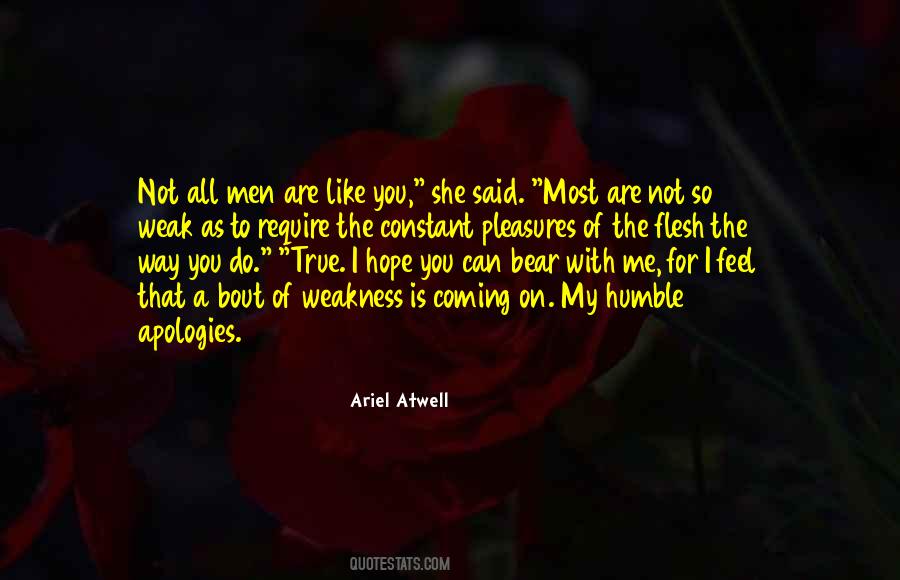 Ariel Atwell Quotes #1183690