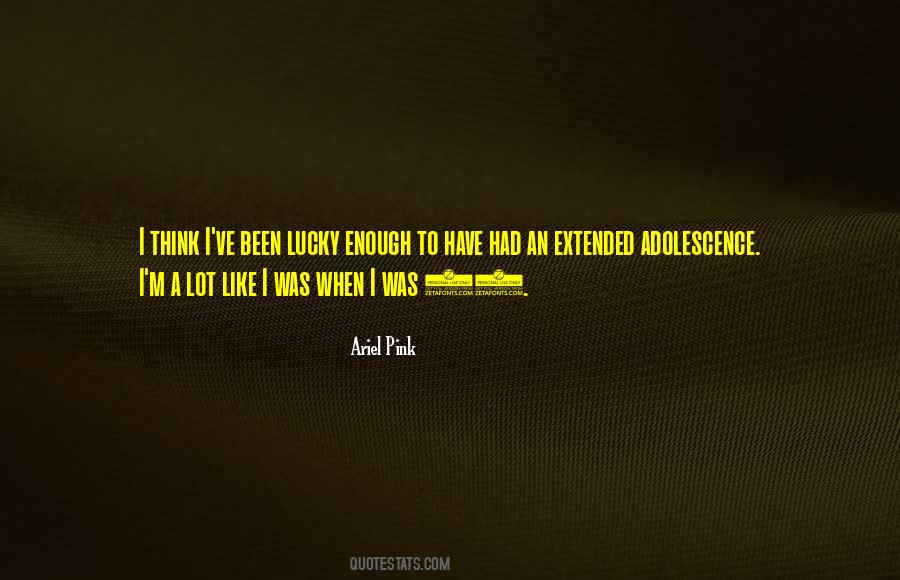 Ariel Pink Quotes #399410