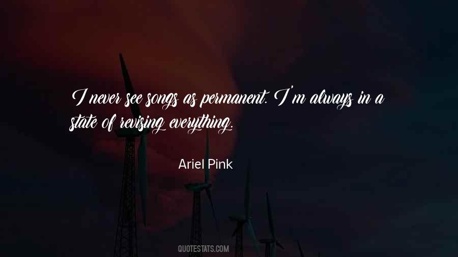 Ariel Pink Quotes #781283