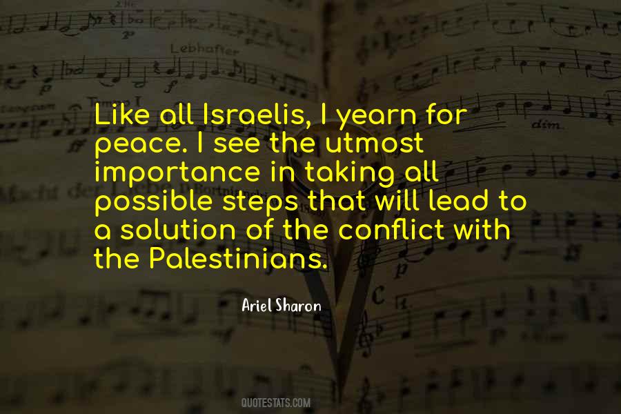 Ariel Sharon Quotes #1827527