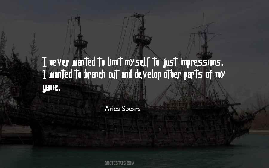 Aries Spears Quotes #1568748