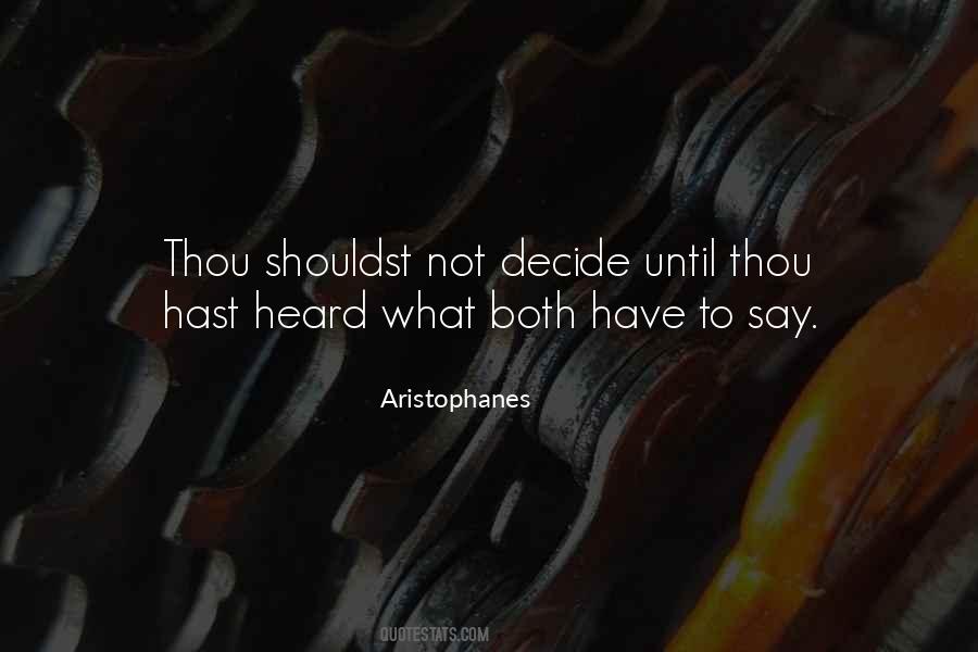 Aristophanes Quotes #828940