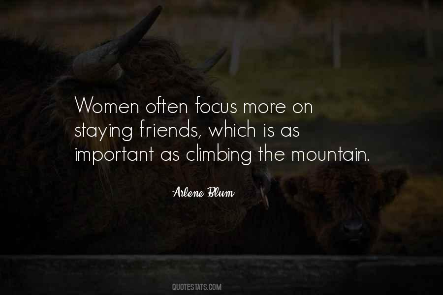 Arlene Blum Quotes #382720