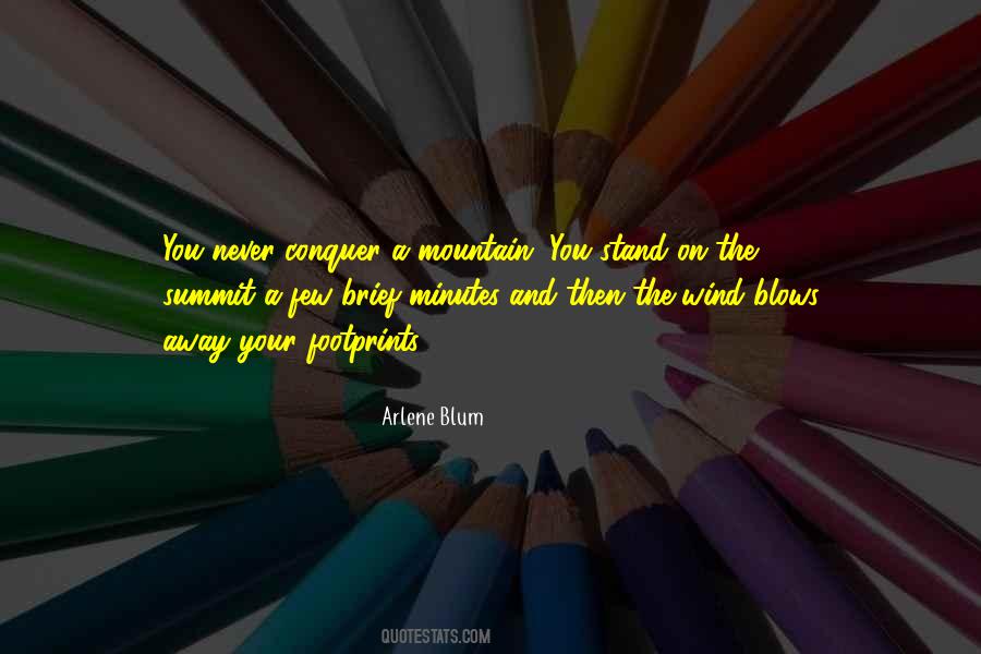 Arlene Blum Quotes #99751