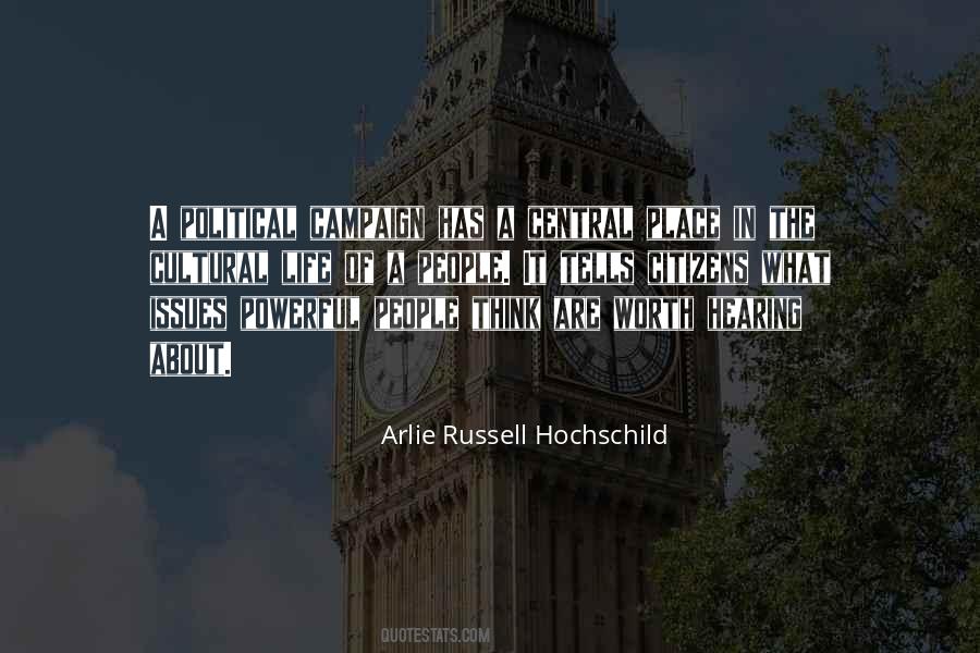 Arlie Russell Hochschild Quotes #1525361