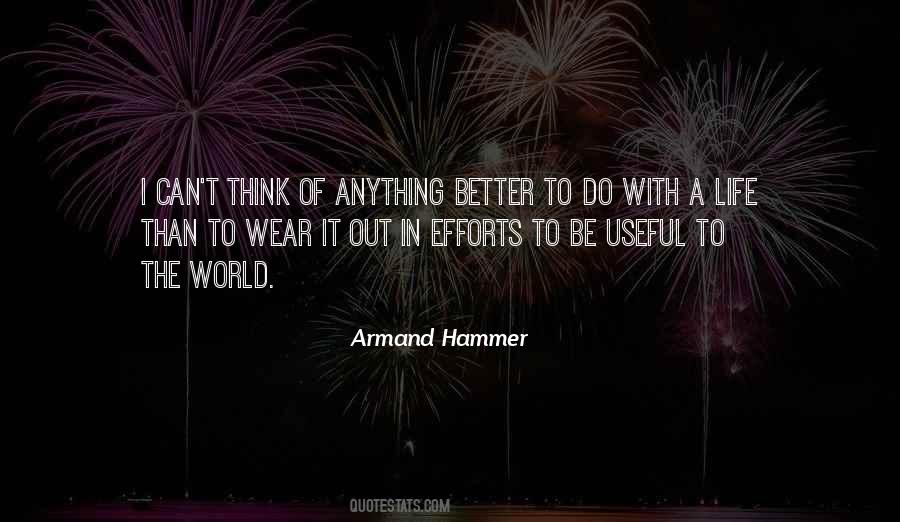 Armand Hammer Quotes #213511