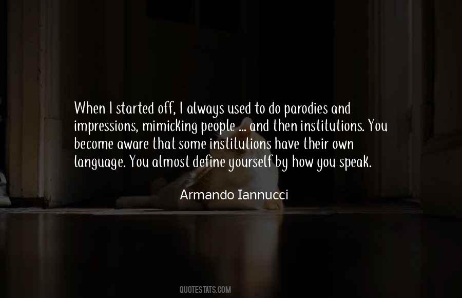 Armando Iannucci Quotes #1463245
