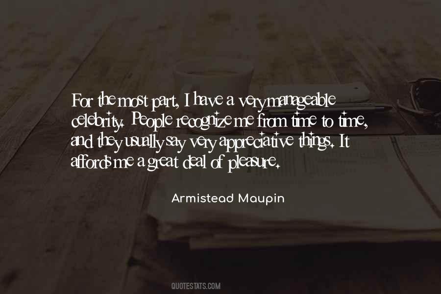 Armistead Maupin Quotes #47572