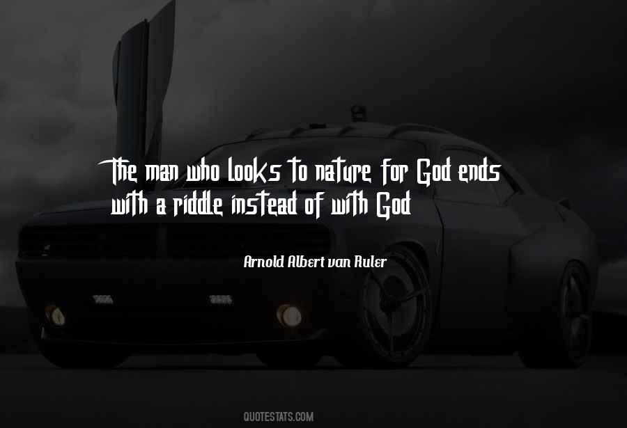 Arnold Albert Van Ruler Quotes #151911