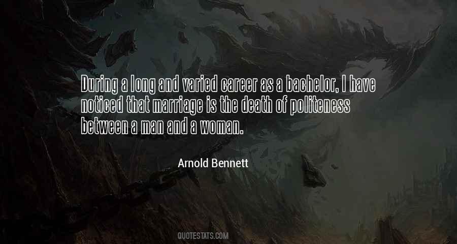 Arnold Bennett Quotes #60855
