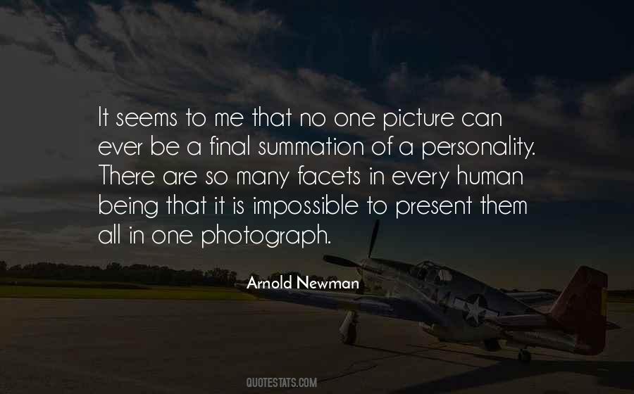 Arnold Newman Quotes #1492462