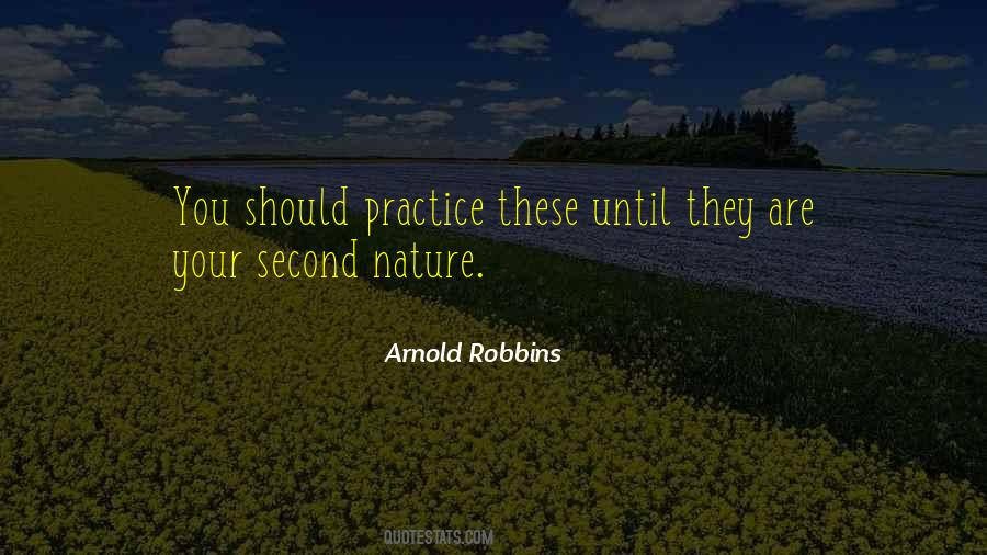 Arnold Robbins Quotes #340911