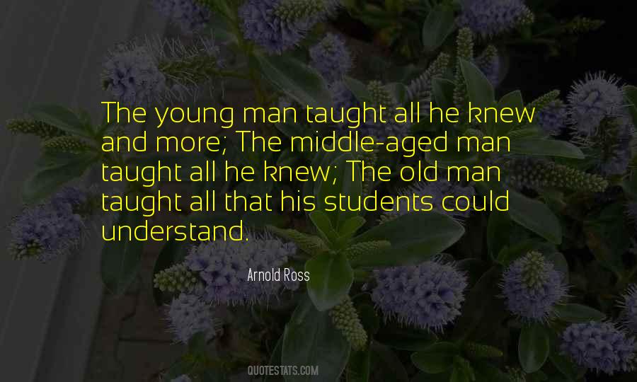 Arnold Ross Quotes #1588920