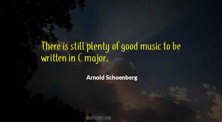 Arnold Schoenberg Quotes #1369048