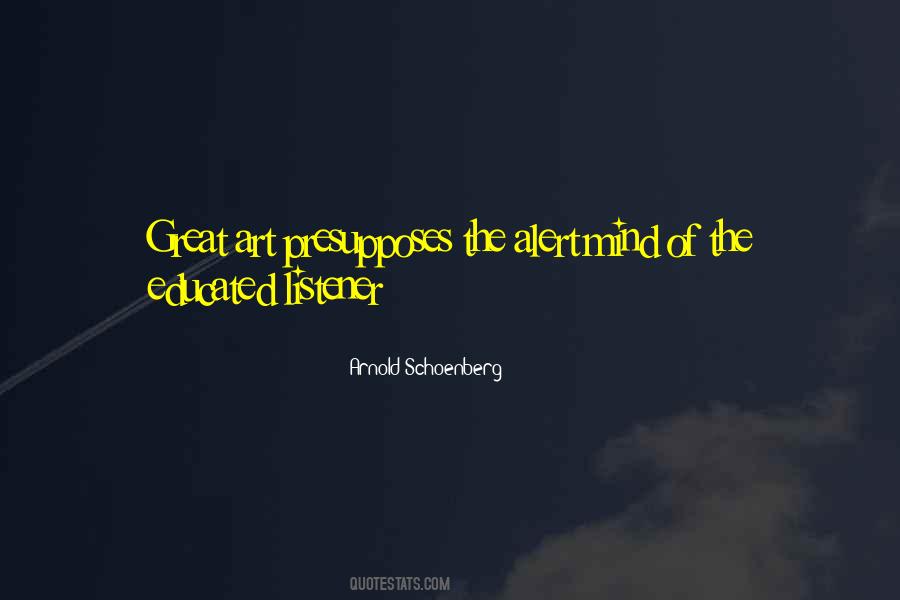 Arnold Schoenberg Quotes #1491132