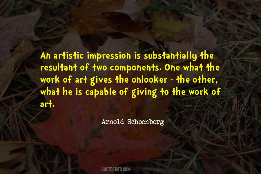 Arnold Schoenberg Quotes #1576992
