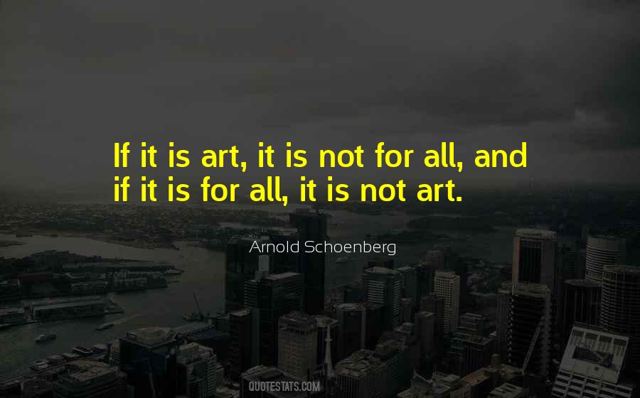 Arnold Schoenberg Quotes #1608882