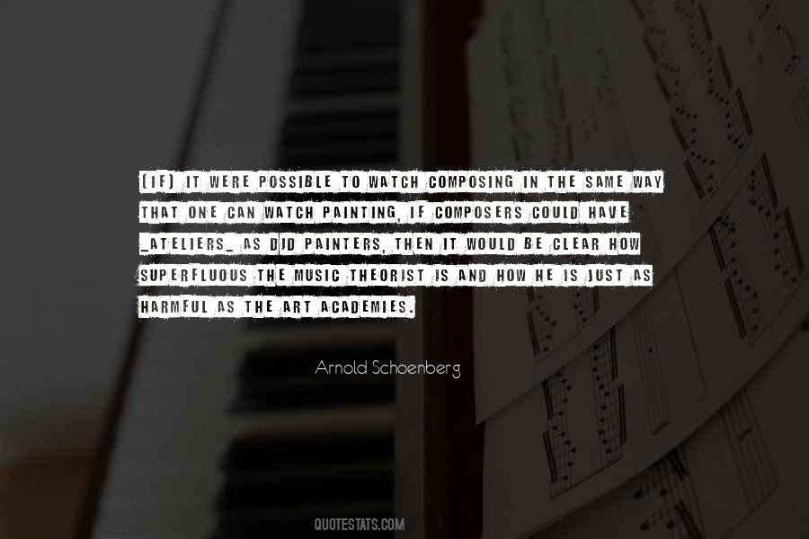 Arnold Schoenberg Quotes #1652635