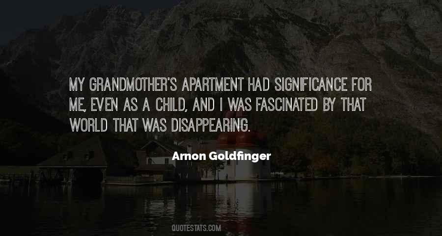 Arnon Goldfinger Quotes #165390