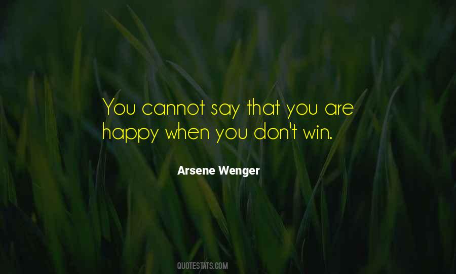 Arsene Wenger Quotes #725667