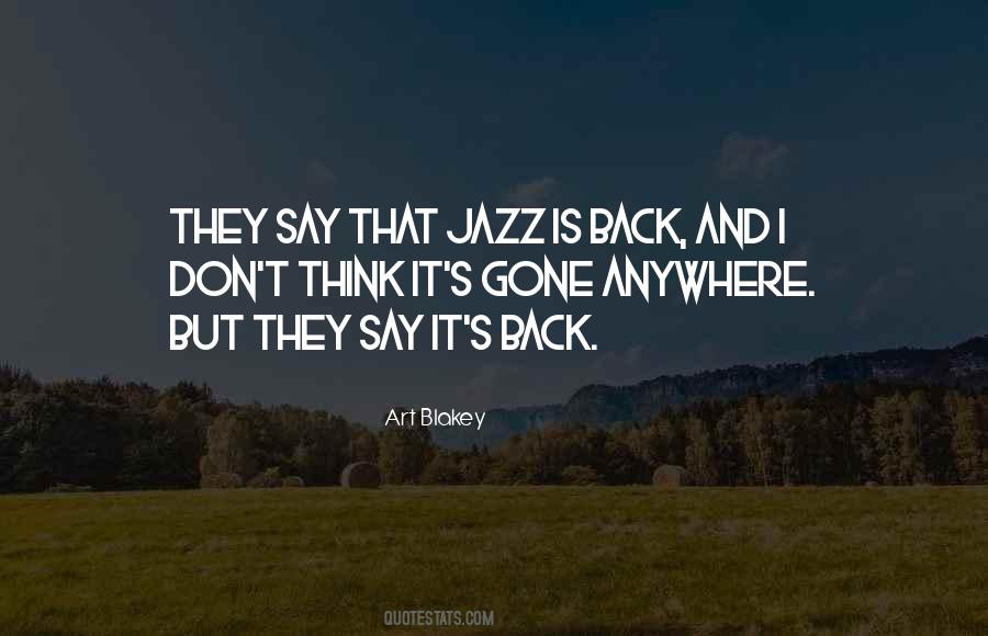 Art Blakey Quotes #724584