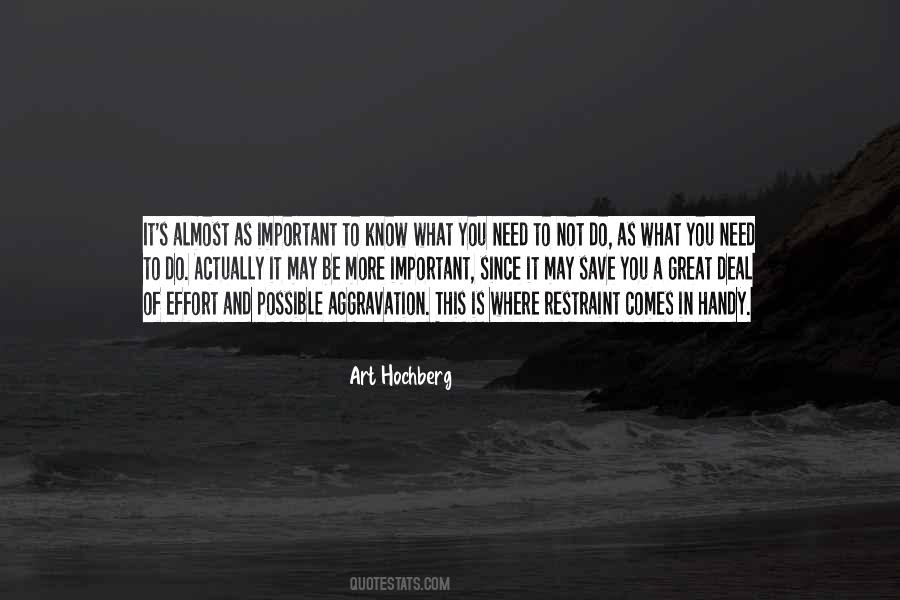 Art Hochberg Quotes #712860
