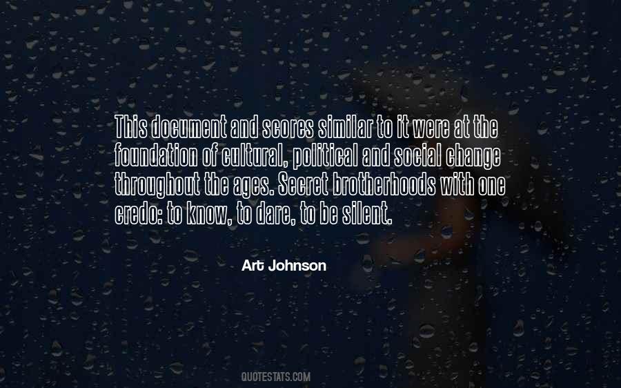 Art Johnson Quotes #1201176